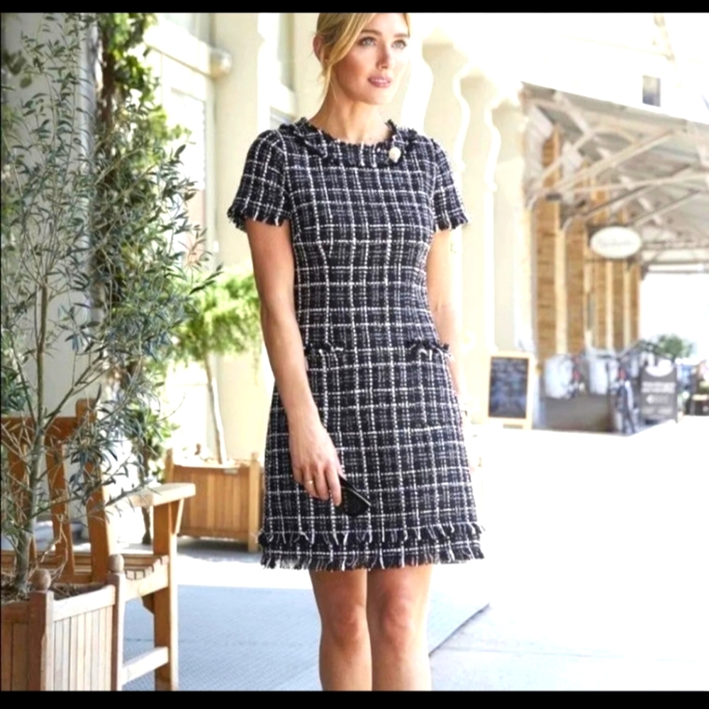 Harper Rose tweed dress 2P